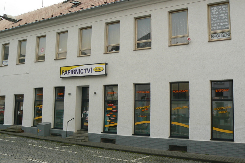 Prodejna VAPAP Šumperk - M. R. Štefánika 1